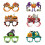 Läskiga Halloween-glasögon för barn, 12-pack 2