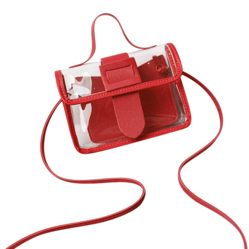 Klar PVC-messengertaske til stadioner og koncerter 1