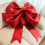 Red Big Bow Decoration for Wedding Arch DIY Display 4