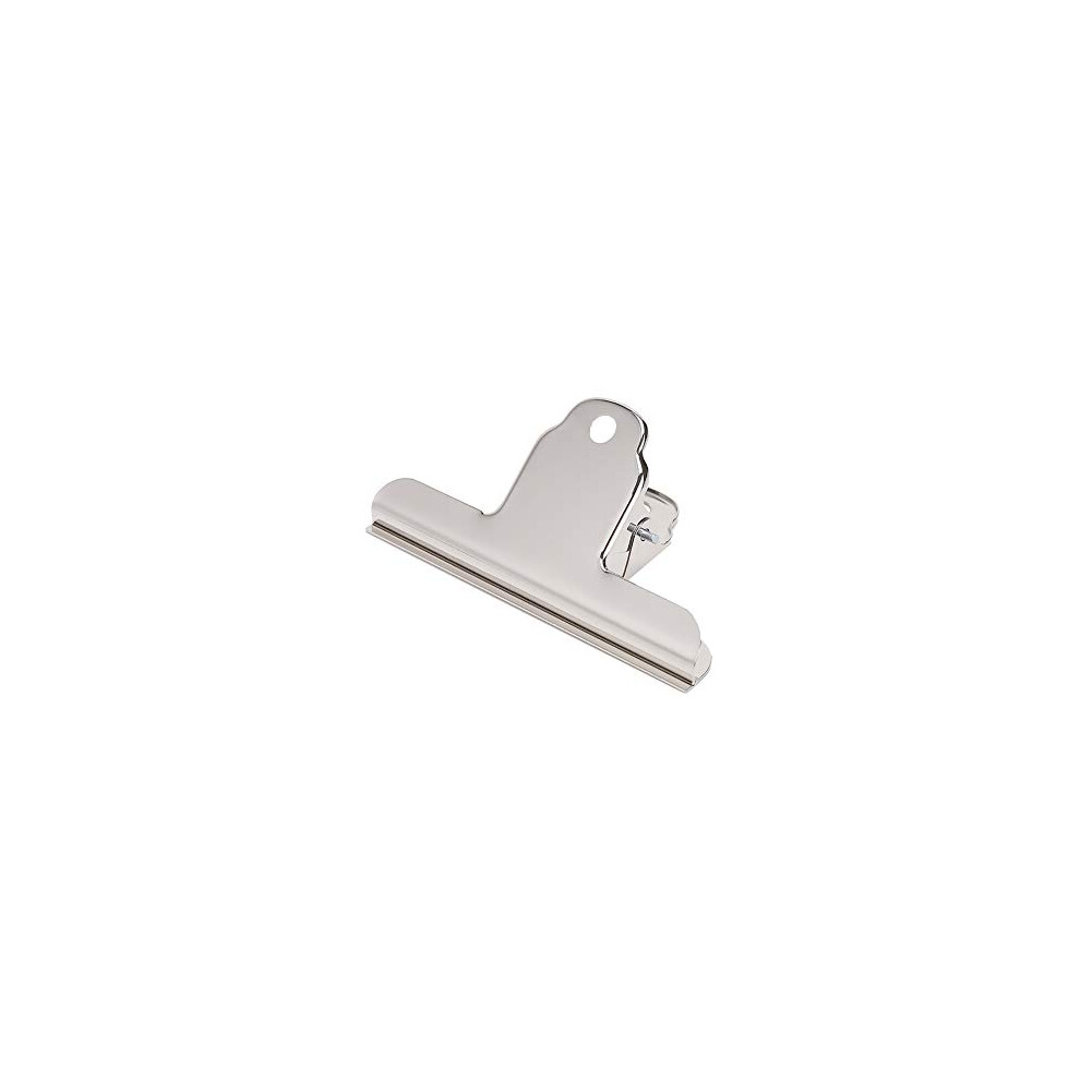 Large Bull Binder Clips Silver - Coideal 10 Pcs 4 Inch Steel Heavy Duty Paper Clips Giant Wide Metal Clip For Crafts Drawing Board Letter, 100Mm 59597360