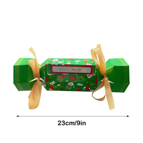 Christmas ziplock bag set with bow pull-out clips 2