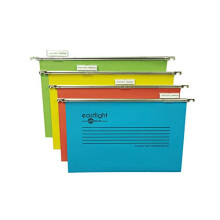Eastlight Premium Suspension Files [ Pack 25 ], Foolscap, Filing Cabinet. with Tabs and Inserts. 100% Recycled Manilla. Made in The UK, **Please Chec