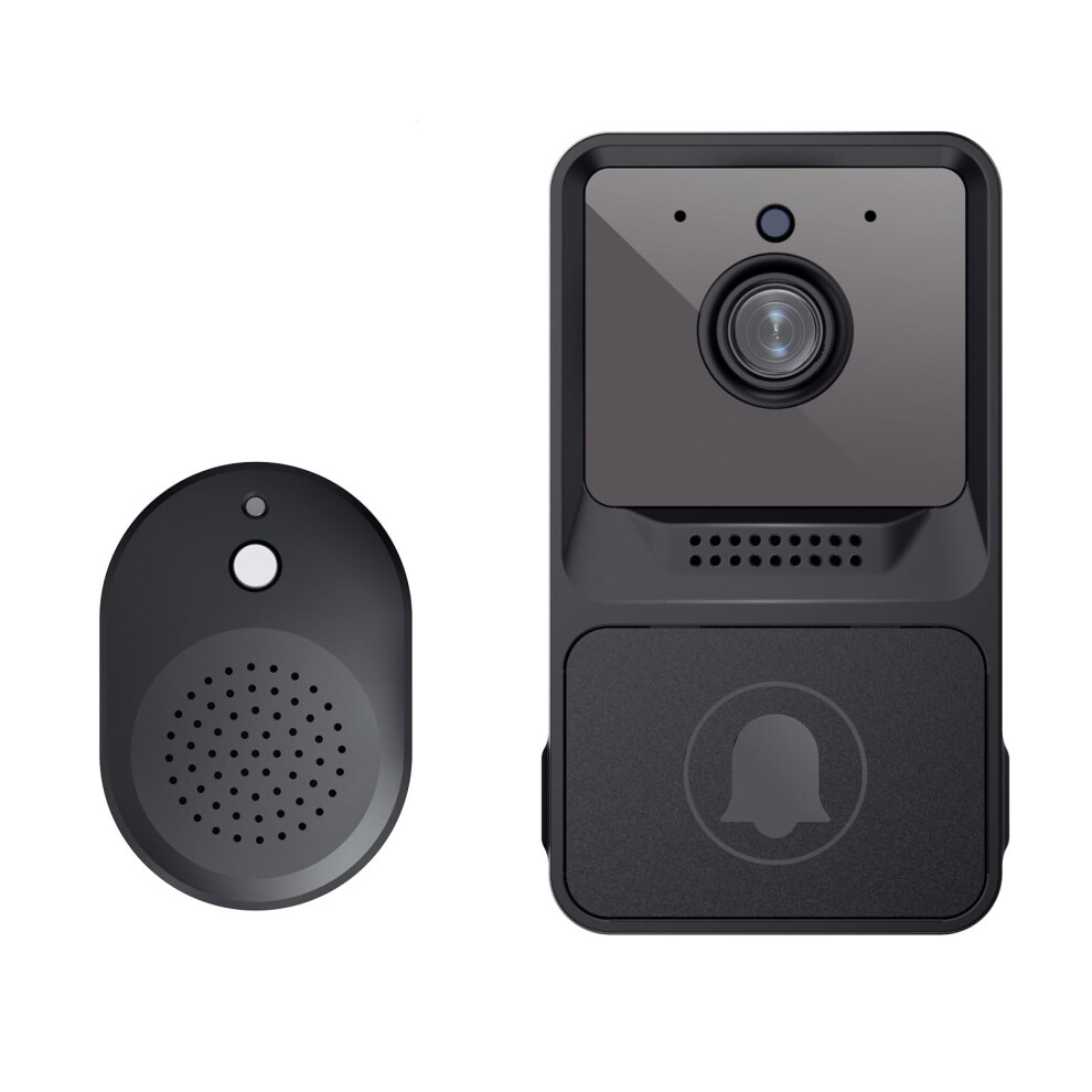 Smart Video Doorbell With Chime, 1080P Hd Wifi Camera, Twoway Audio, Long Battery Life, Night Vision 9330225731054