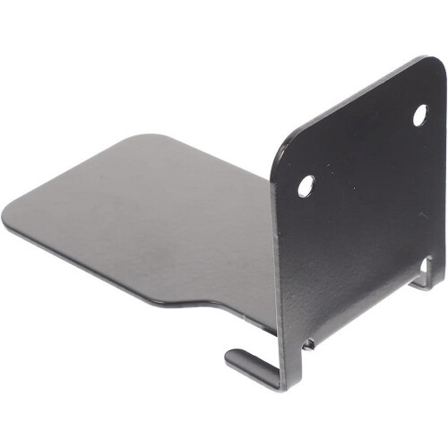 Viflosae Black Metal Wall-Mounted Floating Bookshelf 2