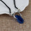 Collana con ciondolo Dante di Devil May Cry 5 alla moda, con gemme rosse e blu, perfetta per cosplay. 4