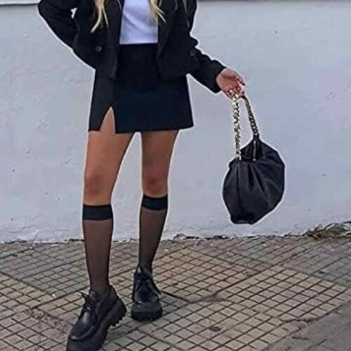 Ζεύγη Κάλτσες Μέχρι το Γόνατο, Κάλτσες Μέχρι το Γόνατο, Γυναικείες Κάλτσες, Ψηλές 2