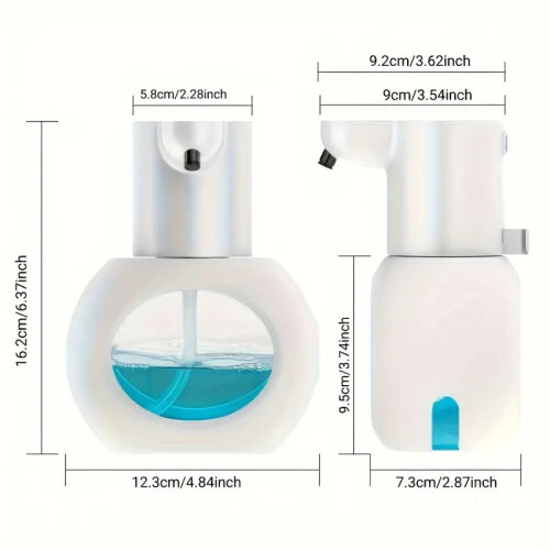 Automatic Foaming Soap Dispenser Touchless Smart Sensor Rechargeable 14.2oz Wall Mounted for Bathroom Kitchen 1