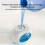 Automatic Foaming Soap Dispenser Touchless Smart Sensor Rechargeable 14.2oz Wall Mounted for Bathroom Kitchen 5
