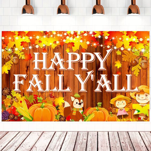 Thanksgiving Banner Decorative 180x110cm 2