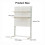 White Fabric Panel for Photography Backdrop, Neutral White Finish, Large Coverage Design 5