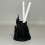 Pen Organizers Cup Home Office Desktop Decorations-Black 3