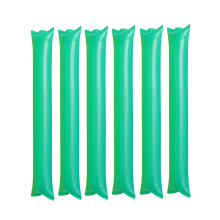 Oppblåsbare cheerleader-pinner grønne 60 cm