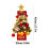 17.7 in Red Tabletop Christmas Tree with Lights 3
