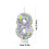 Multicolor Number Cake Candle, Wax, 1 Piece 3