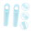 2Pcs Broom Handle Replacement Caps with Ergonomic Non‑Slip Grip, Universal Fit for Cleaning Tools 4