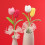 Eleganter gehäkelter Tulpenstrauß, tragbar für Büros oder-A 6