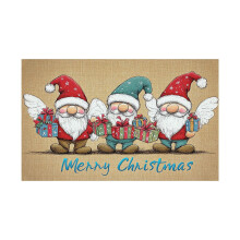 Christmas doormat non-slip indoor outdoor 18x30 inch