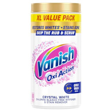 Vanish Gold Oxi Action Stain Remover & Whitening Booster Powder For Whites 1.9 kg | Removes Tough Stains Even at 20C | Re.s Whiteness of Greyed