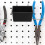4Piece Wall Mounted Pegboard Organizer Set for Garage Tool Storage with Bins and Holders 4