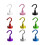 Strong Magnetic Hook With Powerful Adhesion Wall Magnets-White 2