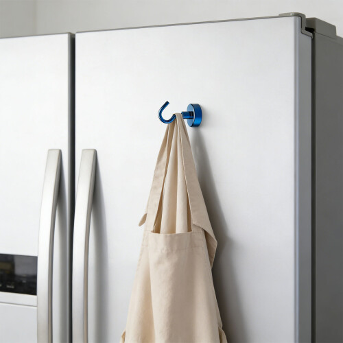 Strong Magnetic Hook With Powerful Adhesion Wall Magnets-White 2