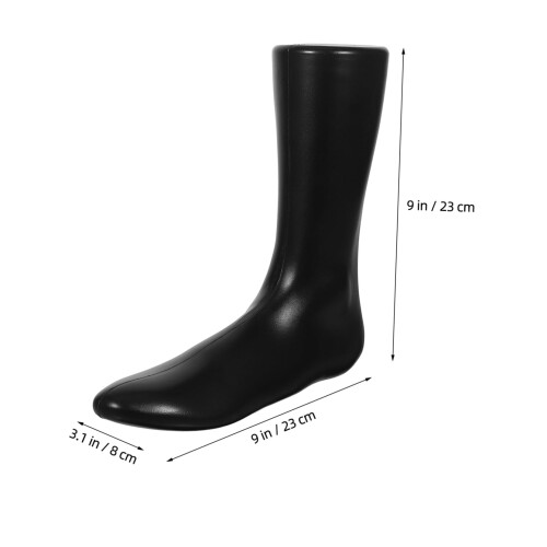 2pcs Sock Display Mannequin Foot Model Stretcher Props Lightweight Space Saving Holders 2