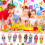 Doolland Valentin-napi Crazy Straws – 32 db-os csomag 3