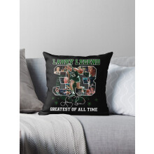 Funda de almohada estilo vintage de Larry Bird de los Boston Celtics