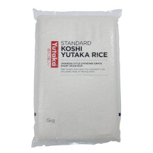 Yutaka Koshi Standard Rice 5kg | Premium Grade Japanese Short Grain | Authentic Japanese Rice for Sushi, Onigiri, Donburi & Everyday Meals