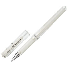 Uni-Ball 146801 - Signo UM-153 gel rollerbalpen, breed, 1,0 mm, wit, 1 stuk