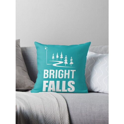 AIVO Bright Falls - Awake - Capas de Almofada Decorativas com Logo, Capa para Almofada de Sofá, Polegadas, Dois Lados