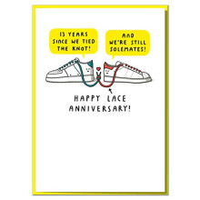 13 Years Since We Tied The Knot! Cute 13th Anniversary Card