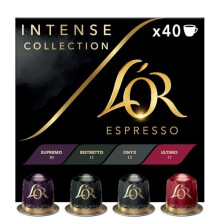 LOR Espresso Intense Variety Box Coffee Pods x40 Nespresso Compatible
