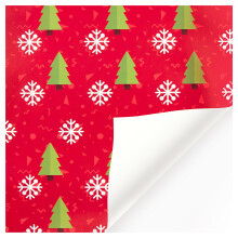Christmas Wrapping Paper Single-Sided 70cm x 50cm