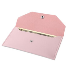 Money Wallets for Cash Gifts, Money Envelopes Wallet Genuine Leather Purse Organizer Reusable Budget Envelope Wallet Retro Clutch Wallets for Men Wom