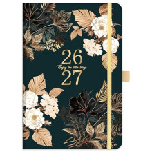 Academic Diary 2026-2027 - A5 Diary 2026-2027 Week to View from Aug. 2026 to Jul. 2027, Diary with Hard Cover, Pen Loop and Back Pocket, 21.3 x 14.7