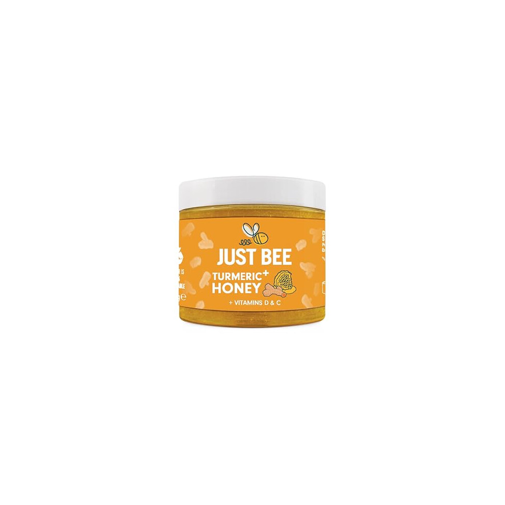 Just Bee Turmeric + Honey (260) | With Turmeric Extract, Vitamin D & Vitamin C | Supports Function Of Immune System