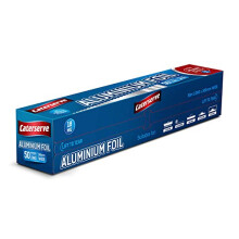 Caterserve Premium 18 Micron Food Service Catering Aluminium Foil Roll, 30cm x 50m