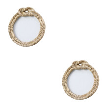 Moldura para fotos para decoração de quarto, 10 cm (4 polegadas), 2 peças.
