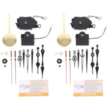 Kit de mouvement d'horloge à quartz alimenté par piles avec pendule et