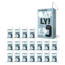 Oatly Oat Drink Original Carton 18 x 250ml (with paper straw)