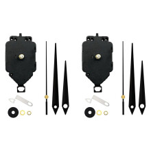 Zestaw 2-częściowego mechanizmu zegara kwarcowego ze wskazówkami