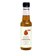 Simply Sugar Free Honeycomb Syrup, Low Calorie, Vegan & Nut Free Flavoured Syrup for Coffee, Cocktails & Baking (250ml)