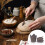 50 stk. brune tulipan cupcakeforme, bagepapir 2