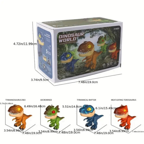 Dinosaur stationery set for kids 5 pieces 1