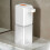 Automatic Foaming Soap Dispenser, USB Rechargeable Touchless Sensor, Adjustable Foam, 17oz White Pump 4
