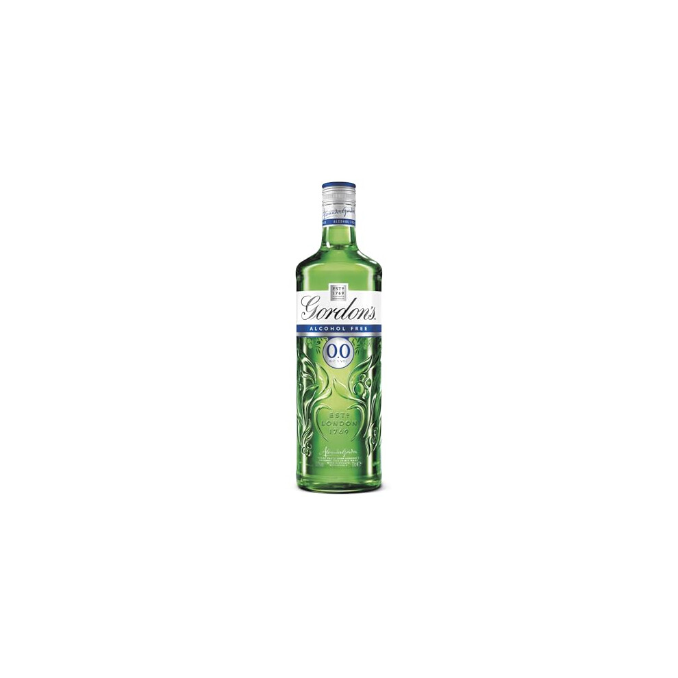 Gordon's Alcohol Free Spirit | 0% Vol | 70Cl | Created With The Gin Botanicals Used In Gordon's London Dry | Piny Juniper Character | For An Alcohol 95227900