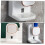 Automatic Toothpaste Dispenser with Smart Sensor, Hands Wall Mounted Design, USB Powered for Bathroom 4