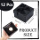 12Black Watch Gift Boxes with Flannel Pillow 2