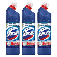 Domestos Toilet Bleach Blue 750ml Pack of 3 - 481001